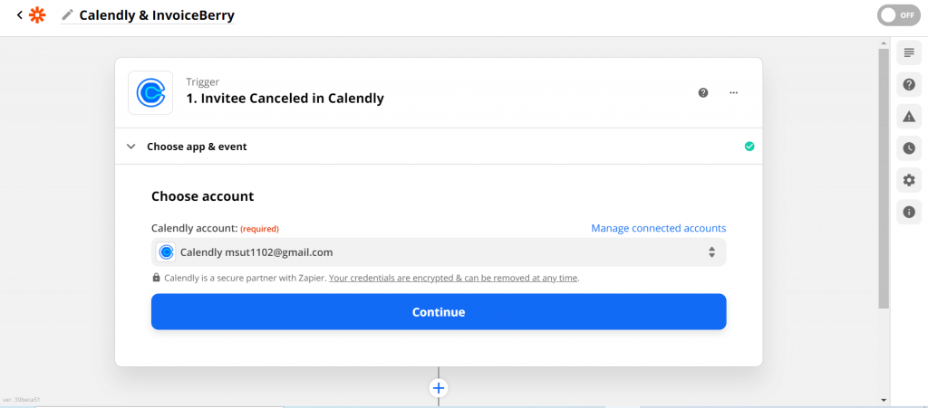 calendly connected to zapier
