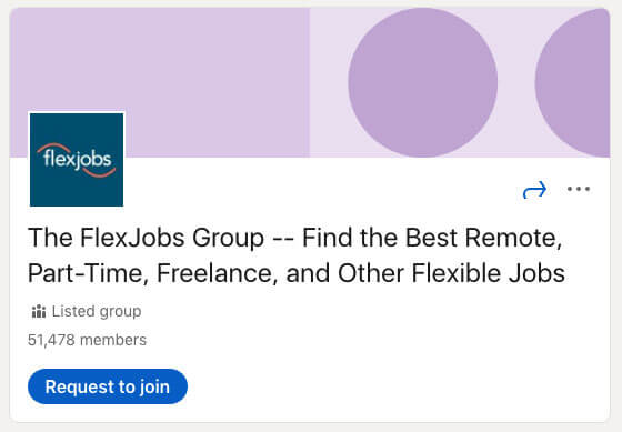 FlexJobs LinkedIn Group