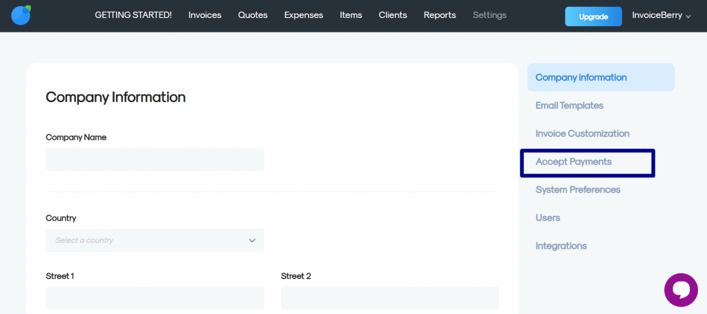 How To Accept Payment on InvoiceBerry