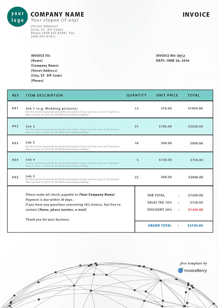 invoice template