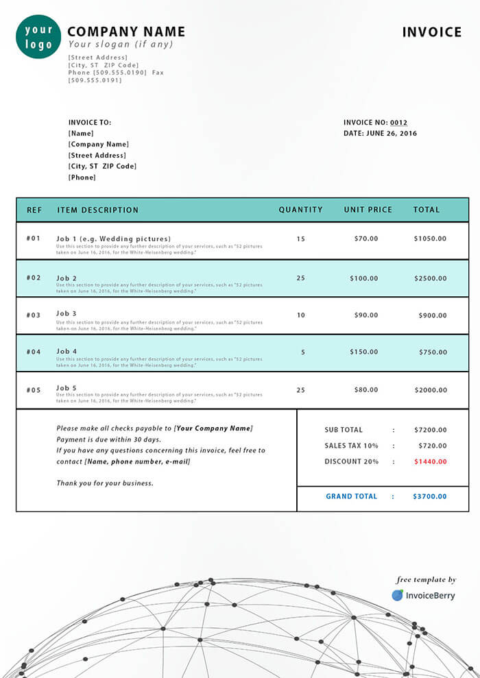 Freelance Invoice Template (4)